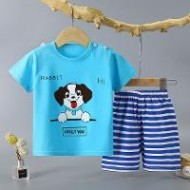 Fashion Short Sleeve T Shirts Cotton Shirts New Born Matching Set