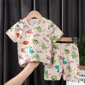 Fashion Short Sleeve T Shirts Cotton Shirts New Born Matching Set