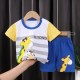 Fashion Short Sleeve T Shirts Cotton Shirts New Born Matching Set