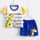 Fashion Short Sleeve T Shirts Cotton Shirts New Born Matching Set