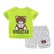 Fashion Short Sleeve T Shirts Cotton Shirts New Born Matching Set