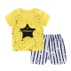 New Born Toddler Shirt Fashion Shorts 2pcs Tracksuits Matching Set