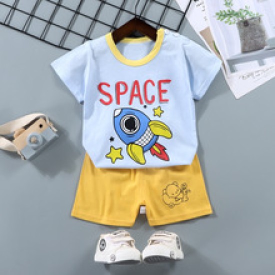 New Born Toddler Shirt Fashion Shorts 2pcs Tracksuits Matching Set
