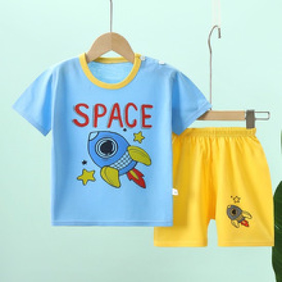 New Born Toddler Shirt Fashion Shorts 2pcs Tracksuits Matching Set