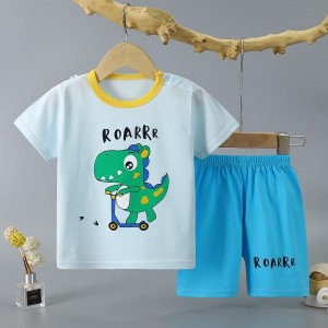 New Born Toddler Shirt Fashion Shorts 2pcs Tracksuits Matching Set