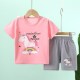 New Born Toddler Shirt Fashion Shorts 2pcs Tracksuits Matching Set