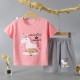 New Born Toddler Shirt Fashion Shorts 2pcs Tracksuits Matching Set