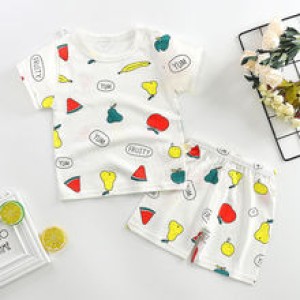 New Born Toddler Shirt Fashion Shorts 2pcs Tracksuits Matching Set