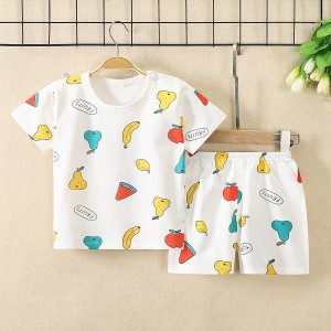 New Born Toddler Shirt Fashion Shorts 2pcs Tracksuits Matching Set