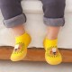 Newborn Infant Cartoon Design Socks Shoes For Kids Baby Girls - Breathable New Stylish Fashion For Boys Children - Soft Cotton Shoes - Brown Newborn Infant Cartoon Design Socks Shoes For Kids Baby Girls - Breathable New Stylish Fashion For Boys Children - Soft Cotton Shoes - Brown