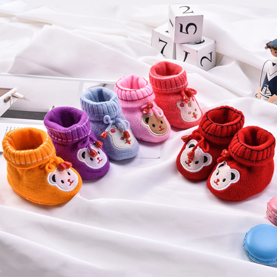  Non-slip Warm Newborn Toddler Boots 