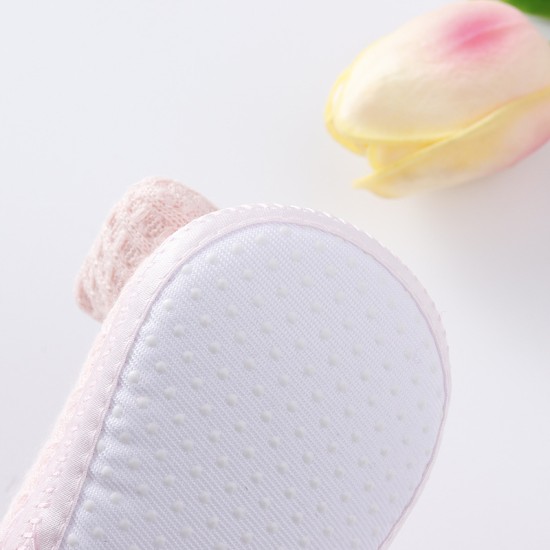 new born princess shoes spring and summer soft bottom preschool shoes