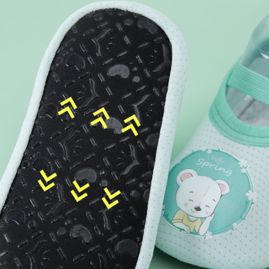 new born thin breathable non-slip indoor toddler shoes 