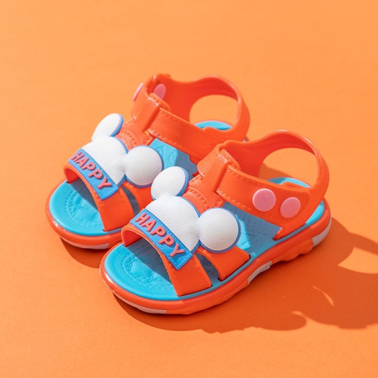 New Born Sandals Summer 1-3 Years Old Soft Bottom Non-Slip Toddler Shoes