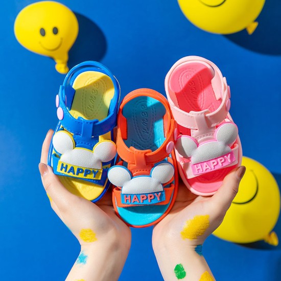 New Born Sandals Summer 1-3 Years Old Soft Bottom Non-Slip Toddler Shoes