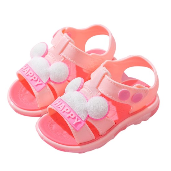 New Born Sandals Summer 1-3 Years Old Soft Bottom Non-Slip Toddler Shoes