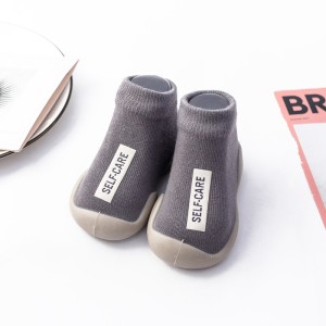 Newborn Infant Cartoon Design Socks Shoes For Kids Baby Girls - Breathable New Stylish Fashion For Boys Children - Soft Cotton Shoes - Gray Newborn Infant Cartoon Design Socks Shoes For Kids Baby Girls - Breathable New Stylish Fashion For Boys Children - Soft Cotton Shoes - Gray