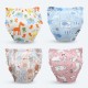washable new born diaper pants - green