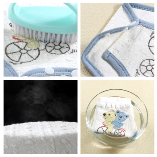 pure cotton new born belly protection summer thin apron - yellow pure cotton new born belly protection summer thin apron - yellow