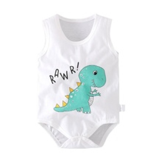 Sleeveless Newborn Baby Romper  Short Sleeve Jumpsuit