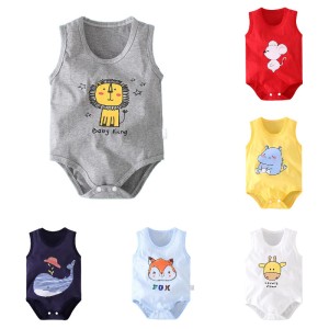 Summer Infant Jumpsuit New Born Baby Romper - Blue Summer Infant Jumpsuit New Born Baby Romper - Blue