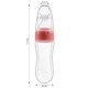 silicone soft Squeeze spoon new born baby feeder silicone soft Squeeze spoon new born baby feeder