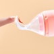 silicone soft Squeeze spoon new born baby feeder silicone soft Squeeze spoon new born baby feeder