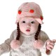 ear protection wool knitting head warm windproof new born hat ear protection wool knitting head warm windproof new born hat