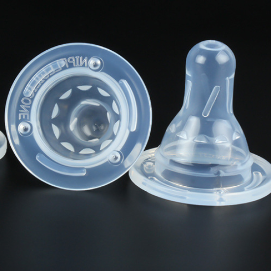 Newborn baby standard caliber silicone pacifier