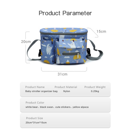 Diaper Backpack - Ducks Printed Maternity Multi Functional Backpacks Large Capacity New Born Mommy Travel Bag - Light Green Diaper Backpack - Ducks Printed Maternity Multi Functional Backpacks Large Capacity New Born Mommy Travel Bag - Light Green