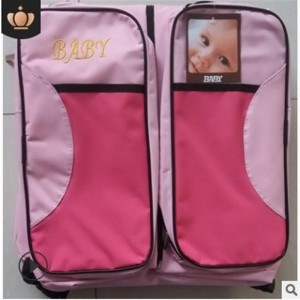 multi-functional large-capacity new born bag out portable travel bed - pink multi-functional large-capacity new born bag out portable travel bed - pink