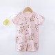 Baby Jumpsuit Newborn Romper Short-Sleeved Thin Romper 