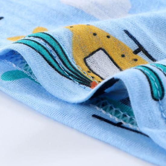 childrens short-sleeved shorts suit  new Born boys and girls baby summer t-shirt Matching Set - Pink