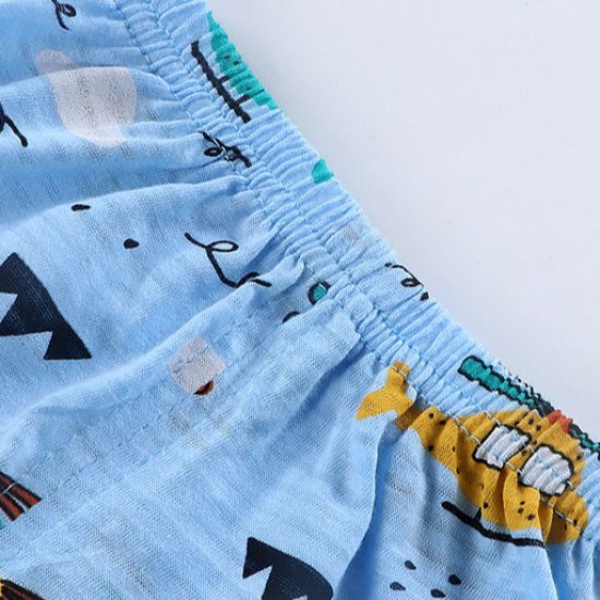 childrens short-sleeved shorts suit  new Born boys and girls baby summer t-shirt Matching Set - Pink