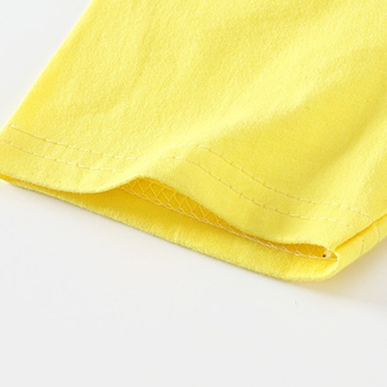 New Born Loose Printed Short Sleeves Boys And Girls O-neck T-shirt Casual kids Clothes Blue New Born Loose Printed Short Sleeves Boys And Girls O-neck T-shirt Casual kids Clothes Blue