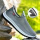 Sneakers for Men Lightweight Breathable Non-Slip Soft And Comfortable Shoes For Walking Running Jogging Exercise Gym and Outdoor Office Casual Shoes - Gray Sneakers for Men Lightweight Breathable Non-Slip Soft And Comfortable Shoes For Walking Running Jogging Exercise Gym and Outdoor Office Casual Shoes - Gray