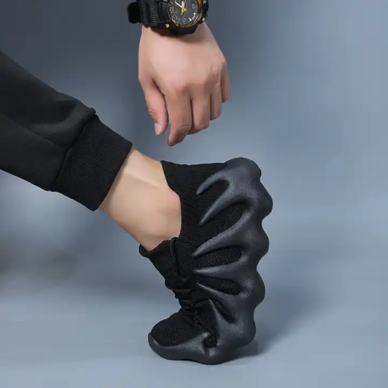 Mesh Lace-Up Sneakers for Women Lightweight Breathable Non-Slip Soft And Comfortable Shoes For Walking Running Jogging Exercise Gym and Outdoor Office Casual Shoes - Black