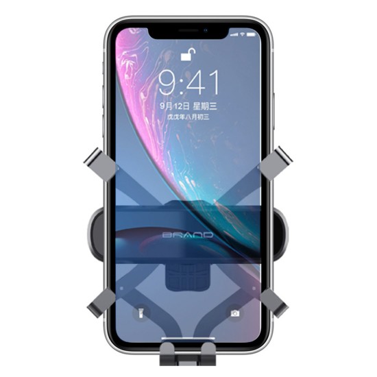 Air Vent Car Phone Holder - Strong Grip Air Outlets Ball Head Car Mount Bracket Mobile Holder For All Type Of Car- Black Air Vent Car Phone Holder - Strong Grip Air Outlets Ball Head Car Mount Bracket Mobile Holder For All Type Of Car- Black