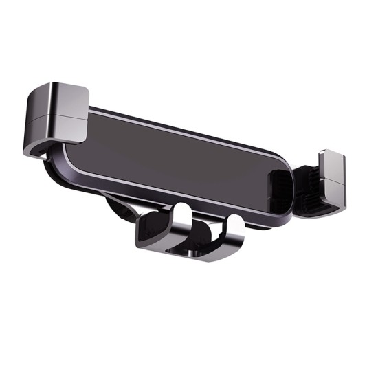 Air Vent Car Phone Holder - Strong Grip Air Outlets Ball Head Car Mount Bracket Mobile Holder For All Type Of Car- Black Air Vent Car Phone Holder - Strong Grip Air Outlets Ball Head Car Mount Bracket Mobile Holder For All Type Of Car- Black