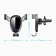 Air Vent Car Phone Holder - Round Shape Strong Grip Air Outlets Ball Head Car Mount Bracket Mobile Holder For All Type Of Car- Siver Air Vent Car Phone Holder - Round Shape Strong Grip Air Outlets Ball Head Car Mount Bracket Mobile Holder For All Type Of Car- Siver
