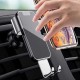 Air Vent Car Phone Holder - Square Shape Strong Grip Air Outlets Ball Head Car Mount Bracket Mobile Holder For All Type Of Car- Black Air Vent Car Phone Holder - Square Shape Strong Grip Air Outlets Ball Head Car Mount Bracket Mobile Holder For All Type Of Car- Black