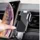 Air Vent Car Phone Holder - Square Shape Strong Grip Air Outlets Ball Head Car Mount Bracket Mobile Holder For All Type Of Car- Black Air Vent Car Phone Holder - Square Shape Strong Grip Air Outlets Ball Head Car Mount Bracket Mobile Holder For All Type Of Car- Black