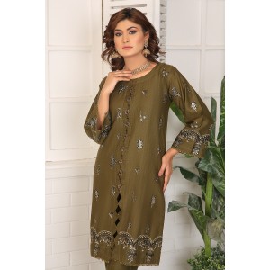 2 Piece Kurti Salwar Embroidery Set - Pure Cotton Collection Stylish Solid Color Light Weight Cotton Fabric Suit Top Bottom Salwar Kameez Indian Pakistani Embroidered Suit For Event Party Outdoor Dress - Dark Green 2 Piece Kurti Salwar Embroidery Set - Pure Cotton Collection Stylish Solid Color Light Weight Cotton Fabric Suit Top Bottom Salwar Kameez Indian Pakistani Embroidered Suit For Event Party Outdoor Dress - Dark Green