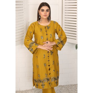 2 Piece Kurti Salwar Embroidery Set - Pure Cotton Collection Stylish Solid Color Light Weight Cotton Fabric Suit Top Bottom Salwar Kameez Indian Pakistani Embroidered Suit For Event Party Outdoor Dress - Golden 2 Piece Kurti Salwar Embroidery Set - Pure Cotton Collection Stylish Solid Color Light Weight Cotton Fabric Suit Top Bottom Salwar Kameez Indian Pakistani Embroidered Suit For Event Party Outdoor Dress - Golden