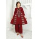 2 Piece Kurti Salwar Embroidery Set - Pure Cotton Collection Stylish Solid Color Light Weight Cotton Fabric Suit Top Bottom Salwar Kameez Indian Pakistani Embroidered Suit For Event Party Outdoor Dress - Maroon 2 Piece Kurti Salwar Embroidery Set - Pure Cotton Collection Stylish Solid Color Light Weight Cotton Fabric Suit Top Bottom Salwar Kameez Indian Pakistani Embroidered Suit For Event Party Outdoor Dress - Maroon