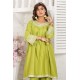 2 Piece Kurti Salwar Embroidery Set - Pure Cotton Collection Stylish Solid Color Light Weight Cotton Fabric Suit Top Bottom Salwar Kameez Indian Pakistani Embroidered Suit For Event Party Outdoor Dress - Green 2 Piece Kurti Salwar Embroidery Set - Pure Cotton Collection Stylish Solid Color Light Weight Cotton Fabric Suit Top Bottom Salwar Kameez Indian Pakistani Embroidered Suit For Event Party Outdoor Dress - Green