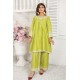 2 Piece Kurti Salwar Embroidery Set - Pure Cotton Collection Stylish Solid Color Light Weight Cotton Fabric Suit Top Bottom Salwar Kameez Indian Pakistani Embroidered Suit For Event Party Outdoor Dress - Green 2 Piece Kurti Salwar Embroidery Set - Pure Cotton Collection Stylish Solid Color Light Weight Cotton Fabric Suit Top Bottom Salwar Kameez Indian Pakistani Embroidered Suit For Event Party Outdoor Dress - Green