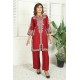 2 Piece Kurti Salwar Embroidery Set - Pure Cotton Collection Stylish Solid Color Light Weight Cotton Fabric Suit Top Bottom Salwar Kameez Indian Pakistani Embroidered Suit For Event Party Outdoor Dress - Maroon 2 Piece Kurti Salwar Embroidery Set - Pure Cotton Collection Stylish Solid Color Light Weight Cotton Fabric Suit Top Bottom Salwar Kameez Indian Pakistani Embroidered Suit For Event Party Outdoor Dress - Maroon