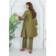 2 Piece Kurti Salwar Embroidery Set - Pure Cotton Collection Stylish Solid Color Light Weight Cotton Fabric Suit Top Bottom Salwar Kameez Indian Pakistani Embroidered Suit For Event Party Outdoor Dress - Dark Green 2 Piece Kurti Salwar Embroidery Set - Pure Cotton Collection Stylish Solid Color Light Weight Cotton Fabric Suit Top Bottom Salwar Kameez Indian Pakistani Embroidered Suit For Event Party Outdoor Dress - Dark Green