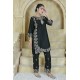 2 Piece Kurti Salwar Embroidery Set - Pure Cotton Collection Stylish Solid Color Light Weight Cotton Fabric Suit Top Bottom Salwar Kameez Indian Pakistani Embroidered Suit For Event Party Outdoor Dress - Black 2 Piece Kurti Salwar Embroidery Set - Pure Cotton Collection Stylish Solid Color Light Weight Cotton Fabric Suit Top Bottom Salwar Kameez Indian Pakistani Embroidered Suit For Event Party Outdoor Dress - Black